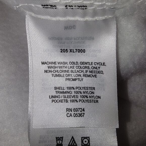 Columbia Core fleece & nylon full zip jacket size XL - Picture 9 of 9